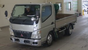 2003 Crane Truck Mitsubishi Fuso Canter KK-FE70EB