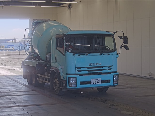 2015 Concrete Mixer Truck Isuzu Forward QDG-FVZ34U2 - Image 3
