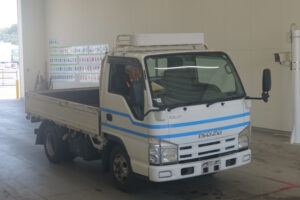 2009 Flat Body Truck Isuzu Elf BKG-NJR85A