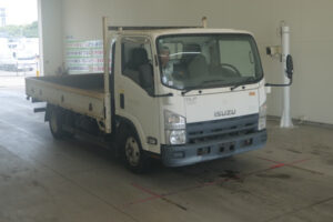 2013 Flat Body Truck Isuzu Elf TKG-NPR85AR