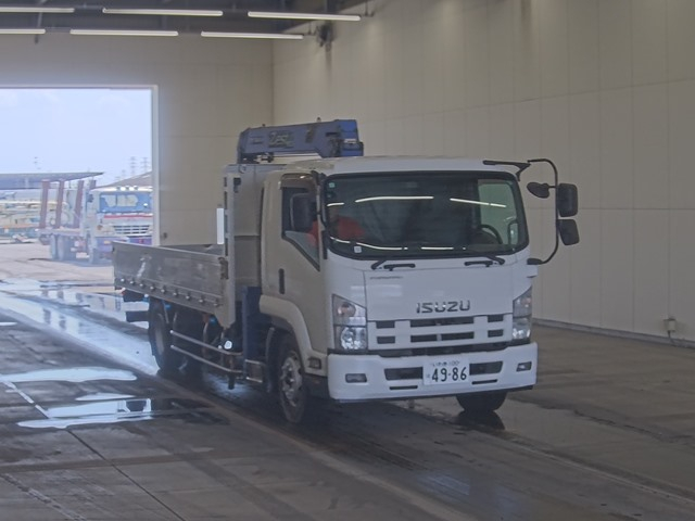 2012 Crane Truck Isuzu Forward LKG-FTR90T2 - Image 2