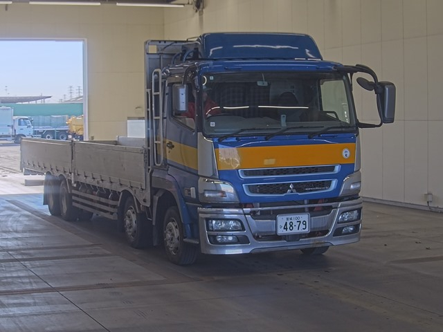 2016 Flat Body Truck Mitsubishi Fuso Super Great QPG-FS64VZ - Image 3