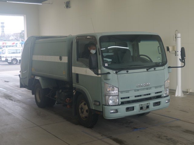 2014 Garbage Truck Isuzu Elf SKG-NPR85YN - Image 3