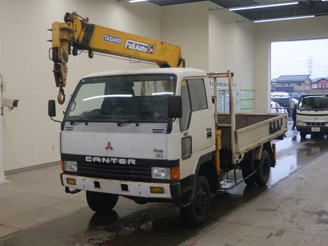 1987 Flat Body Truck Mitsubishi Fuso Canter P-FG435E - Image 3