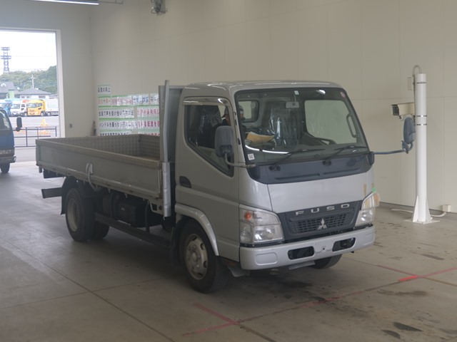 2008 Flat Body Truck Mitsubishi Fuso Canter PDG-FE73DY - Image 3