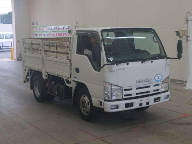 2013 Flat Body Truck Isuzu Elf TKG-NKR85A - Image 3