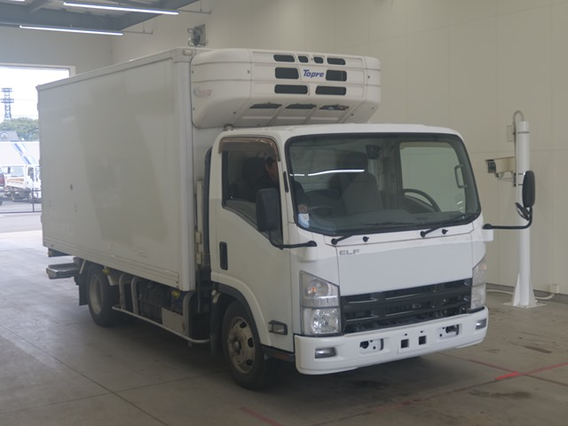 2014 Freezer Refrigerator Truck Isuzu Elf TKG-NPR85 - Image 3