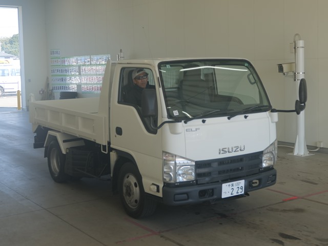 2014 Dump Tipper Truck Isuzu Elf TDG-NKS85AN - Image 3