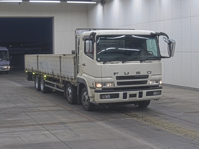 2001 Flat Body Truck Mitsubishi Fuso Super Great KL-FS55JVZ - Image 3