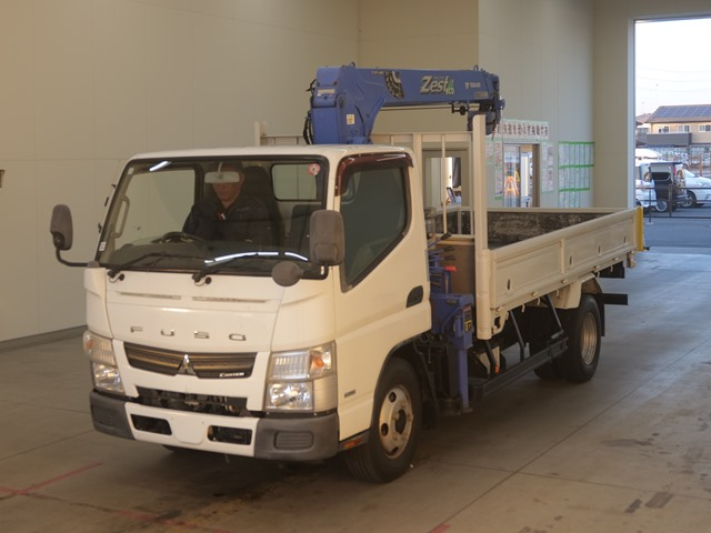 2014 Flat Body Truck Mitsubishi Fuso Canter TKG-FEA50 - Image 3