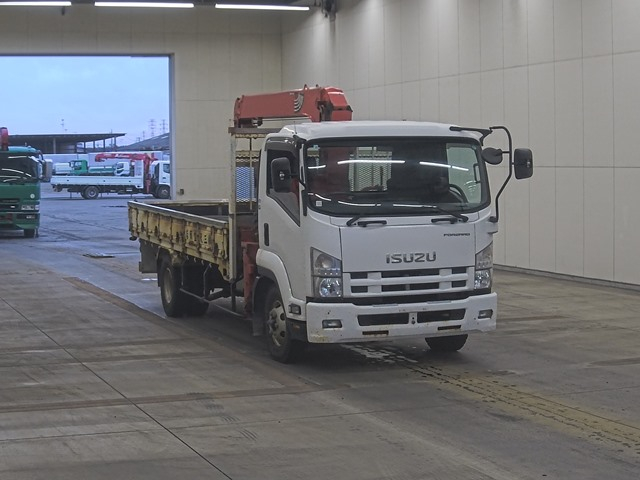 2014 Flat Body Truck Isuzu Forward TKG-FRR90S1 - Image 3