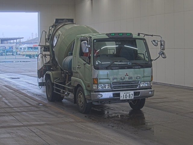 2000 Concrete Mixer Truck Mitsubishi Fuso Fighter KK-FK61HEY - Image 3