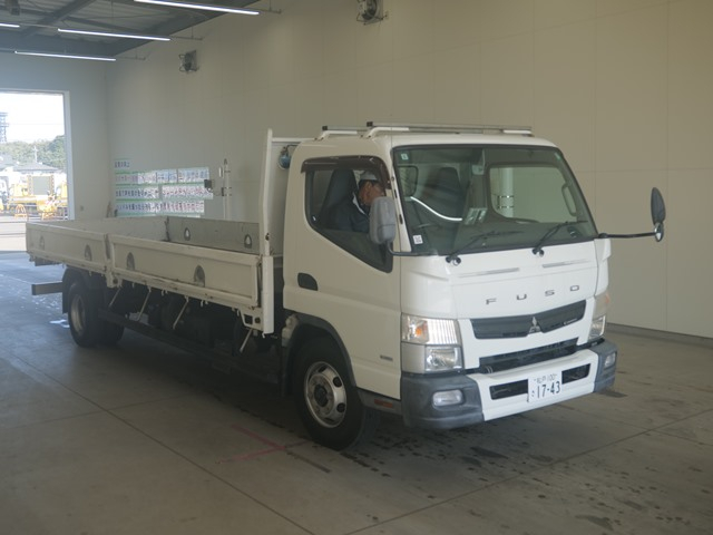 2015 Flat Body Truck Mitsubishi Fuso Canter TKG-FEC90 - Image 3
