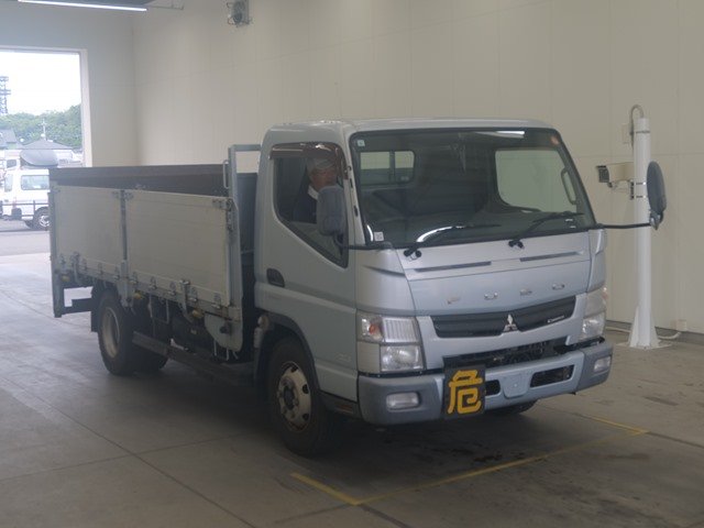 2013 Flat Body Truck Mitsubishi Fuso Canter TKG-FEB80 - Image 3