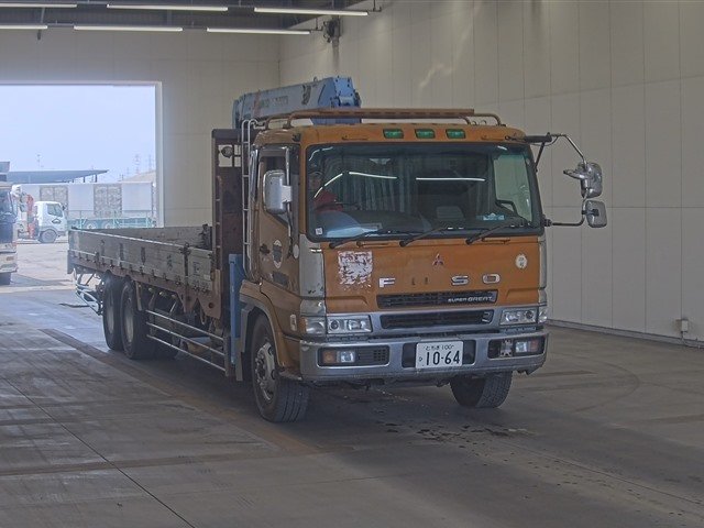 1996 Flat Body Truck Mitsubishi Fuso Super Great KC-FU519UZ - Image 3