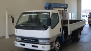 1999 Crane Truck Mitsubishi Fuso Canter KK-FE63EEN