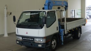 2002 Crane Truck Mitsubishi Fuso Canter KK-FE53EEV