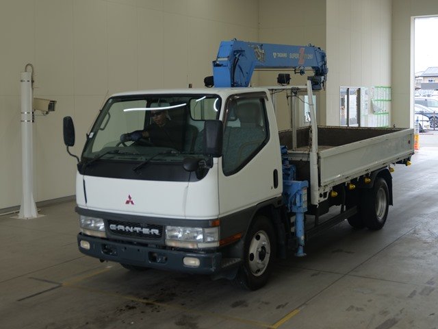 2002 Crane Truck Mitsubishi Fuso Canter KK-FE53EEV