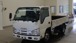 2010 Flat Body Truck Isuzu Elf BKG-NJR85A