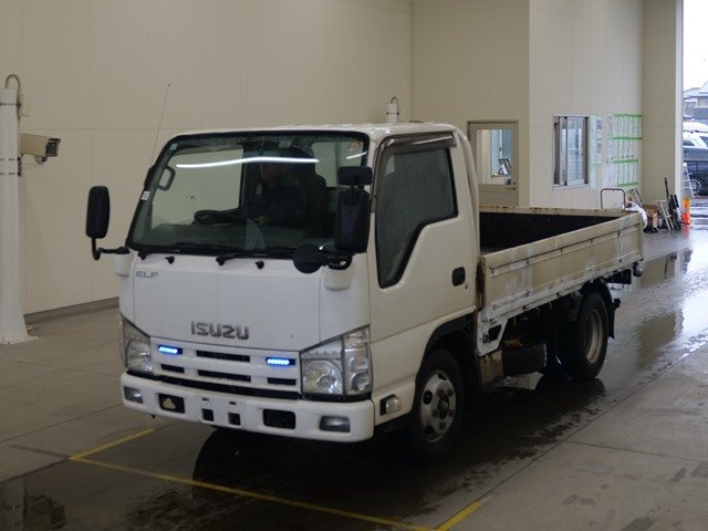 2010 Flat Body Truck Isuzu Elf BKG-NJR85A
