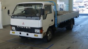 1998 Flat Body Truck Mitsubishi Fuso Canter P-FE437F