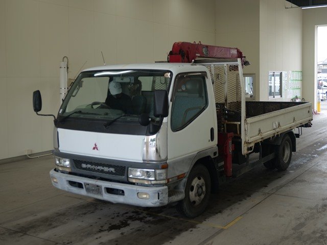 2001 Crane Truck Mitsubishi Fuso Canter KK-FE63EEV