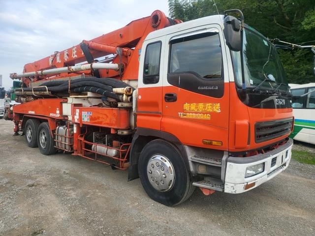 2002 Concrete Pump Truck Isuzu Giga KL-CYZ81Q3