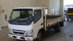 2004 Flat Body Truck Mitsubishi Fuso Canter KK-FE72EEV
