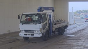 2002 Crane Truck Mitsubishi Fuso Fighter KK-FK71HH
