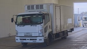 2010 Freezer Refrigerator Truck Isuzu Forward PDG-FRR34T2