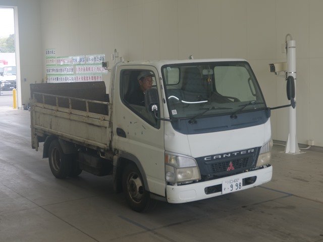2004 Flat Body Truck Mitsubishi Fuso Canter Guts KK-FB70ABX - Image 3