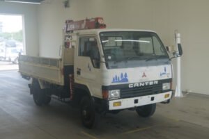 1986 Crane Truck Mitsubishi Fuso Canter P-FG435E