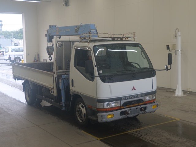 1994 Crane Truck Mitsubishi Fuso Canter U-FE538E - Image 3