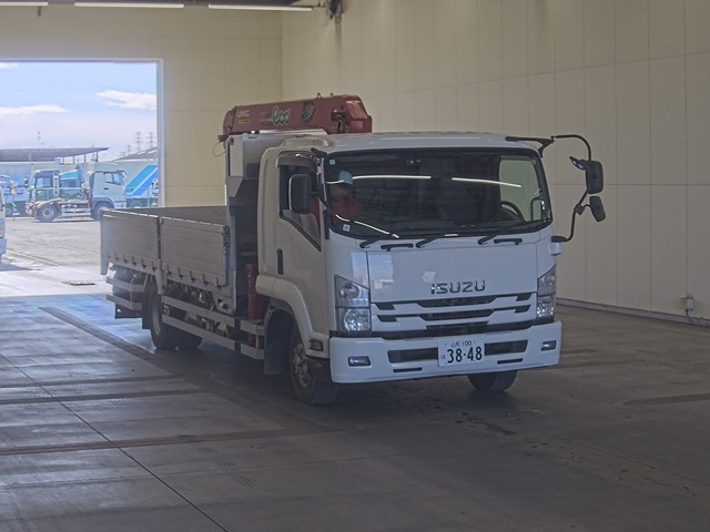 2015 Flat Body Truck Isuzu Forward SKG-FSR90S2 - Image 3