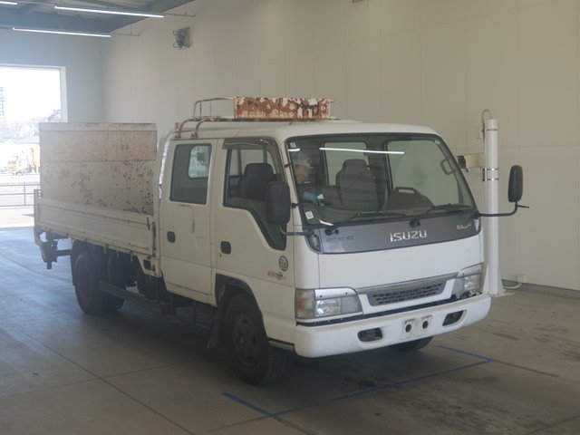 2003 Double Cab Truck Isuzu Elf KR-NPR81PR - Image 3