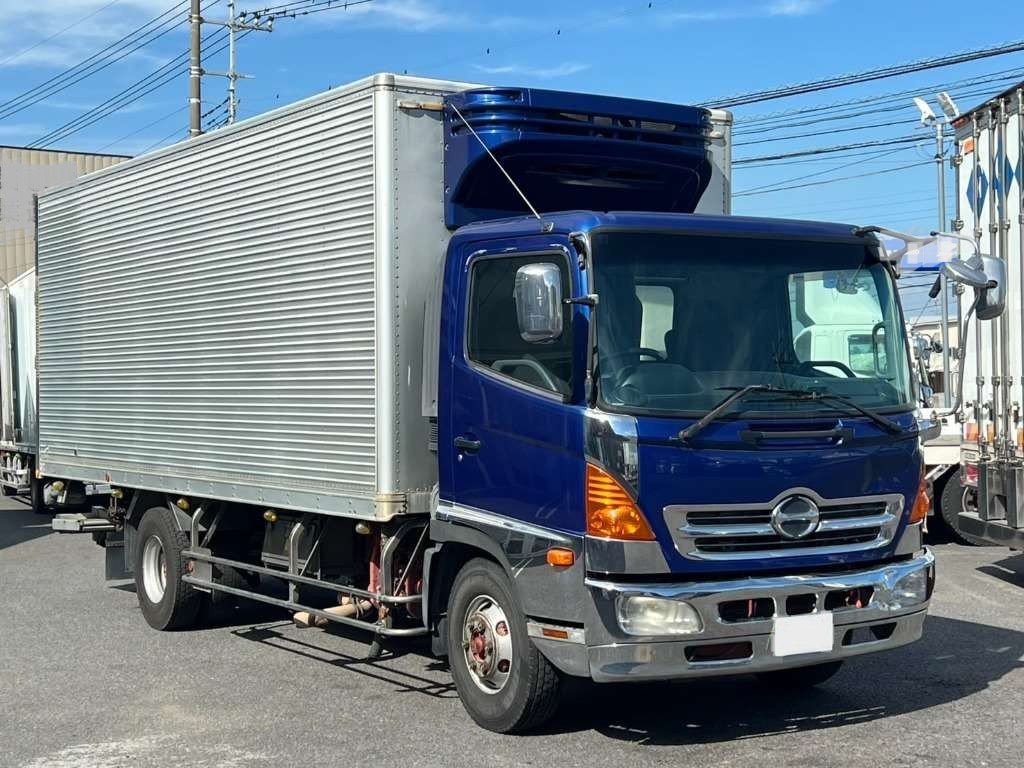 2008 Freezer Refrigerator Truck Hino Ranger FC7JJYA - Image 4