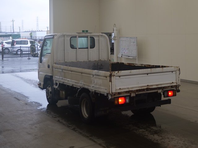 2010 Flat Body Truck Isuzu Elf BKG-NJR85A - Image 4