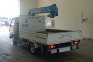 1993 Crane Truck Mitsubishi Fuso Canter U-FE437E
