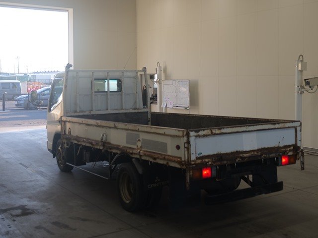 2004 Flat Body Truck Mitsubishi Fuso Canter KK-FE72EEV - Image 4