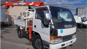 1993 Crane Truck Isuzu Elf U-NKR66E