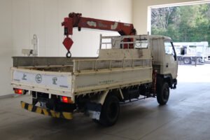 1986 Crane Truck Mitsubishi Fuso Canter P-FG435E