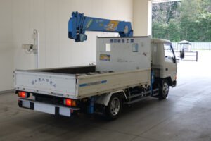 1993 Crane Truck Mitsubishi Fuso Canter U-FE437E