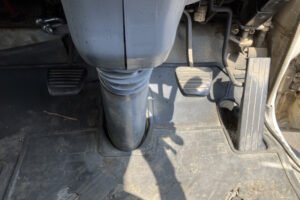1986 Crane Truck Mitsubishi Fuso Canter P-FG435E