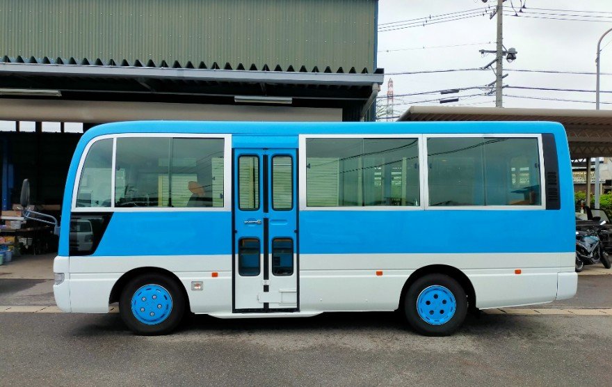 2017 Bus Nissan Civilian Civilian (Children's Bus) with Rear Cooler, Rear Heater & Back Camera - Image 8