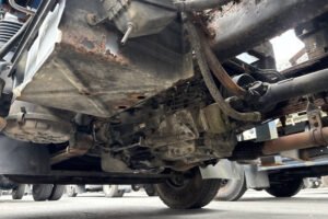 1999 Crane Truck Mitsubishi Fuso Canter KK-FE63EEN