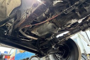 1986 Crane Truck Mitsubishi Fuso Canter P-FG435E