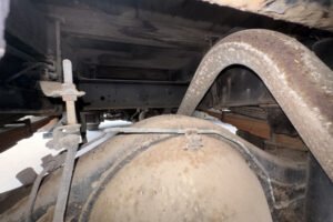 1999 Crane Truck Mitsubishi Fuso Canter KK-FE63EEN