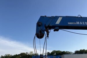 1999 Crane Truck Mitsubishi Fuso Canter KK-FE63EEN