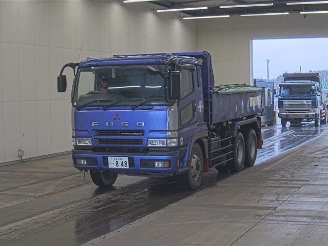 2006 Dump Tipper Truck Mitsubishi Fuso Super Great PJ-FV50JX