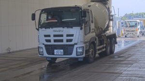 2012 Concrete Mixer Truck Isuzu Giga LKG-CXZ77AT